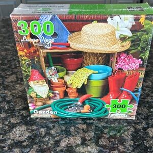 REMARKS GARDEN 300 LARGE PIECE PUZZLE NWT